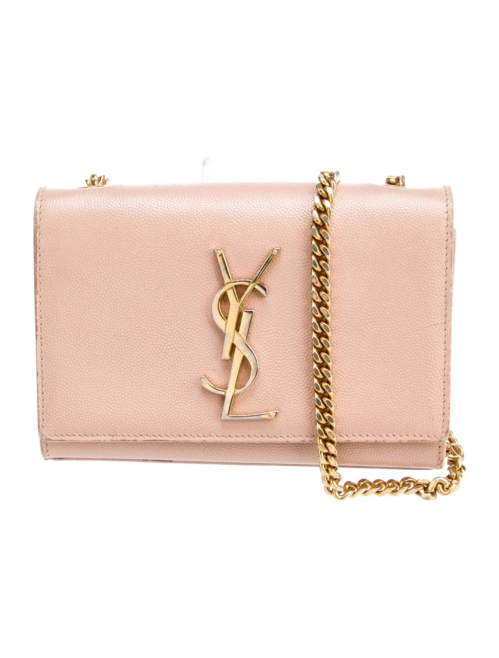 Saint Laurent Leather Kate - Pink Crossbody Bags, Handbags - SNT460977 | The RealReal | The RealReal