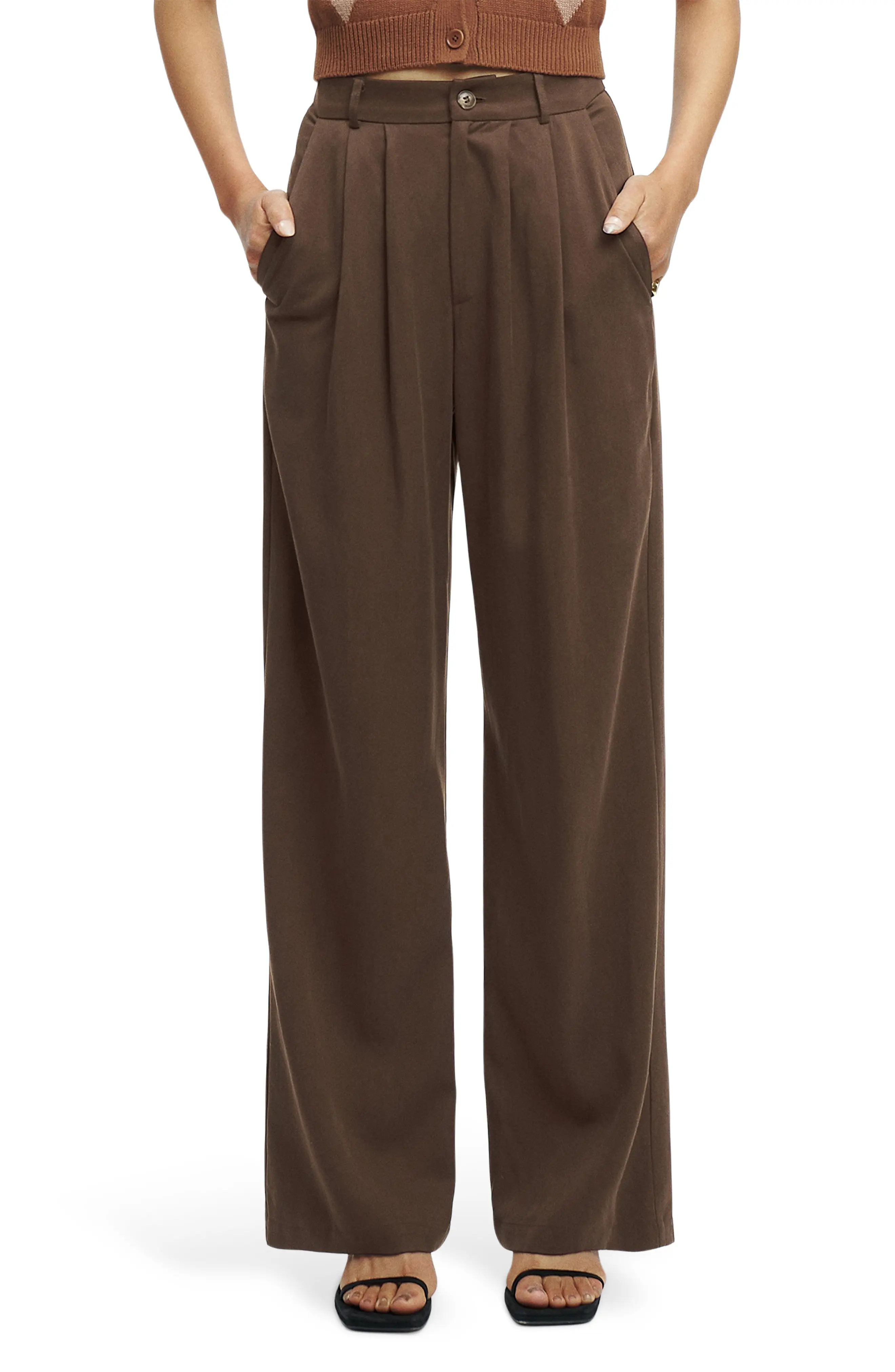 Mason High Waist Wide Leg Pants (Women) | Nordstrom | Nordstrom