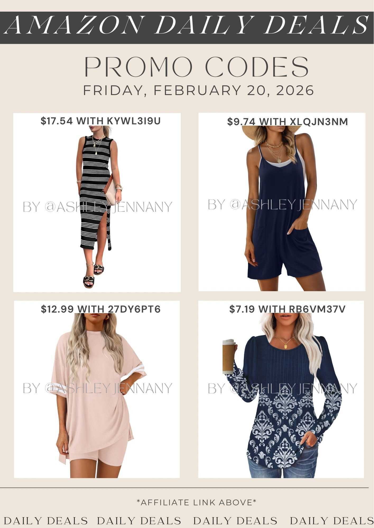 Amazon fashion deals 

#LTKMidsize #LTKSaleAlert