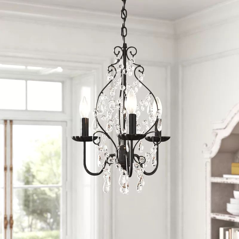 Julianne 3 - Light Candle Style Classic Chandelier | Wayfair North America