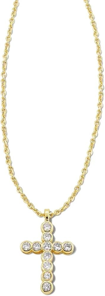 Kendra Scott Cross Crystal Pendant Necklace, Fashion Jewelry for Women | Amazon (US)