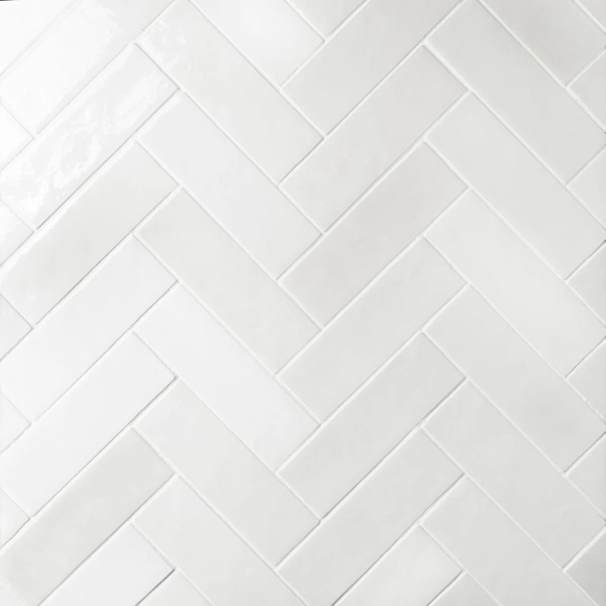 Cloe 2.5 in. x 8 in. Handmade-Look Ceramic Wall Glossy Subway Tile | Wayfair North America