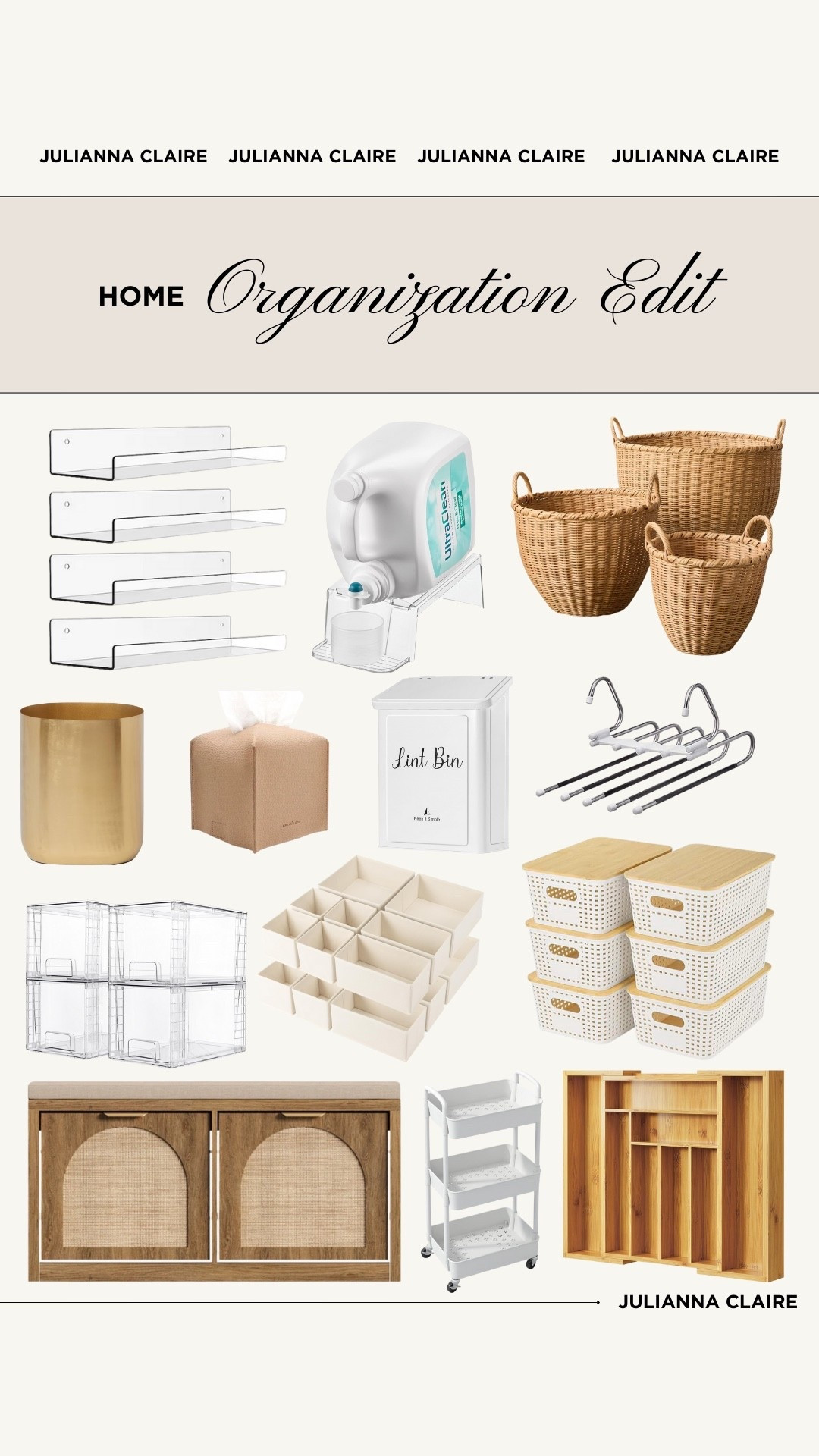 Home organization favorites for 2026! 

#LTKHome