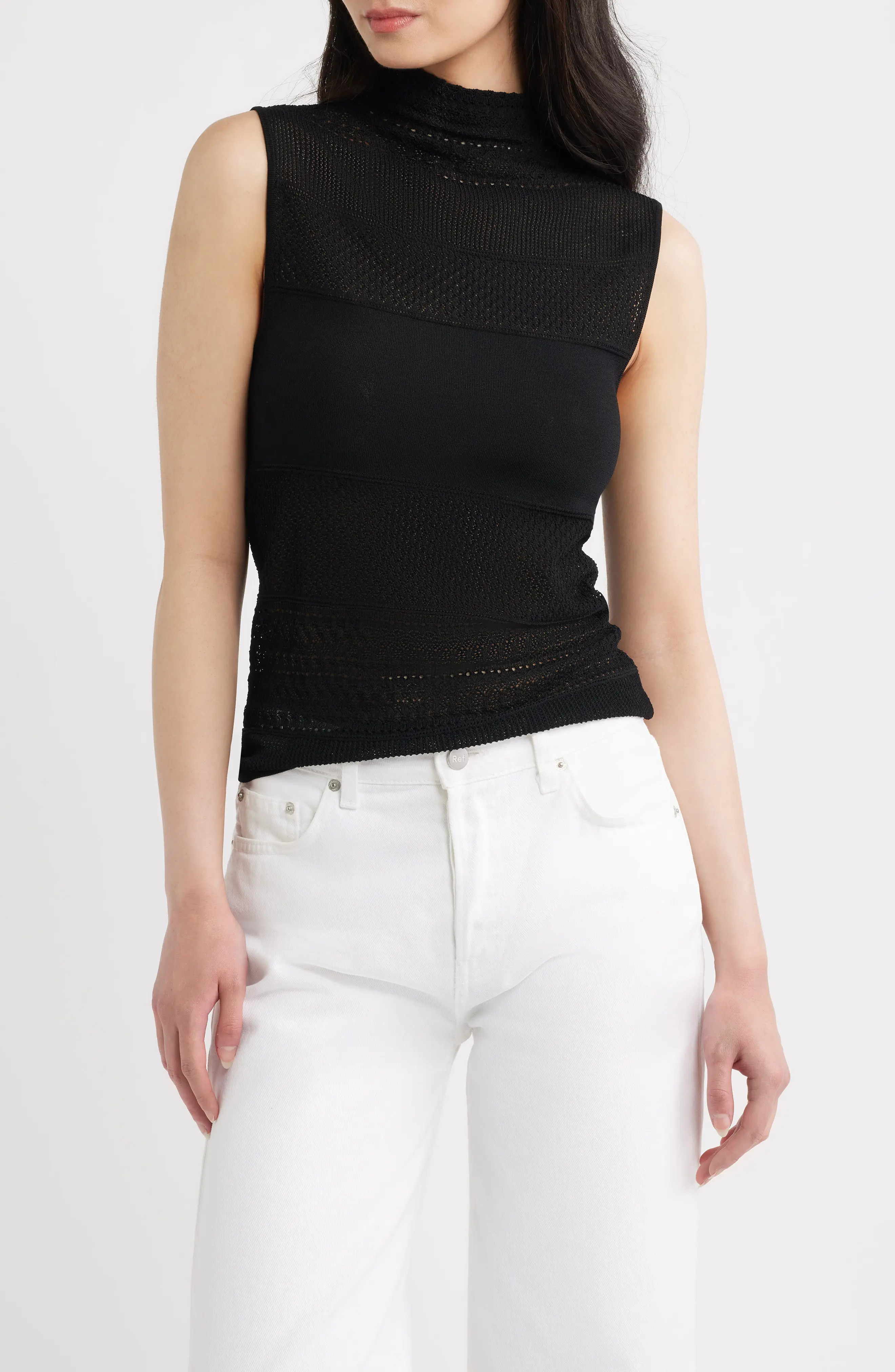 Mira Mock Neck Tank (Women) | Nordstrom | Nordstrom