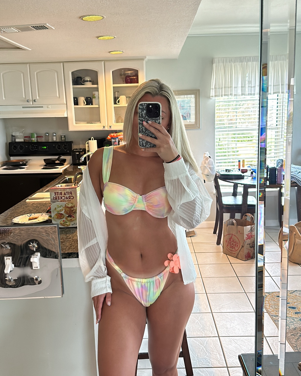 Colorful beach bikini 🩷🩵💚💛🤍💜

#LTKTravel #LTKBeauty #LTKSwim