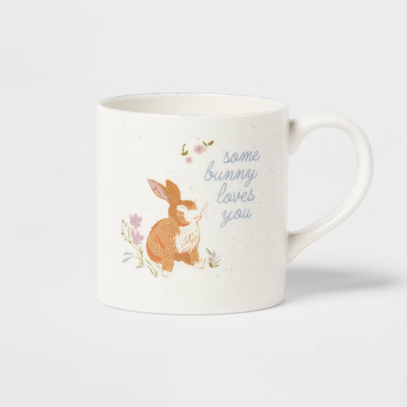 16oz Stoneware Some Bunny Love You Mug - Threshold™ | Target