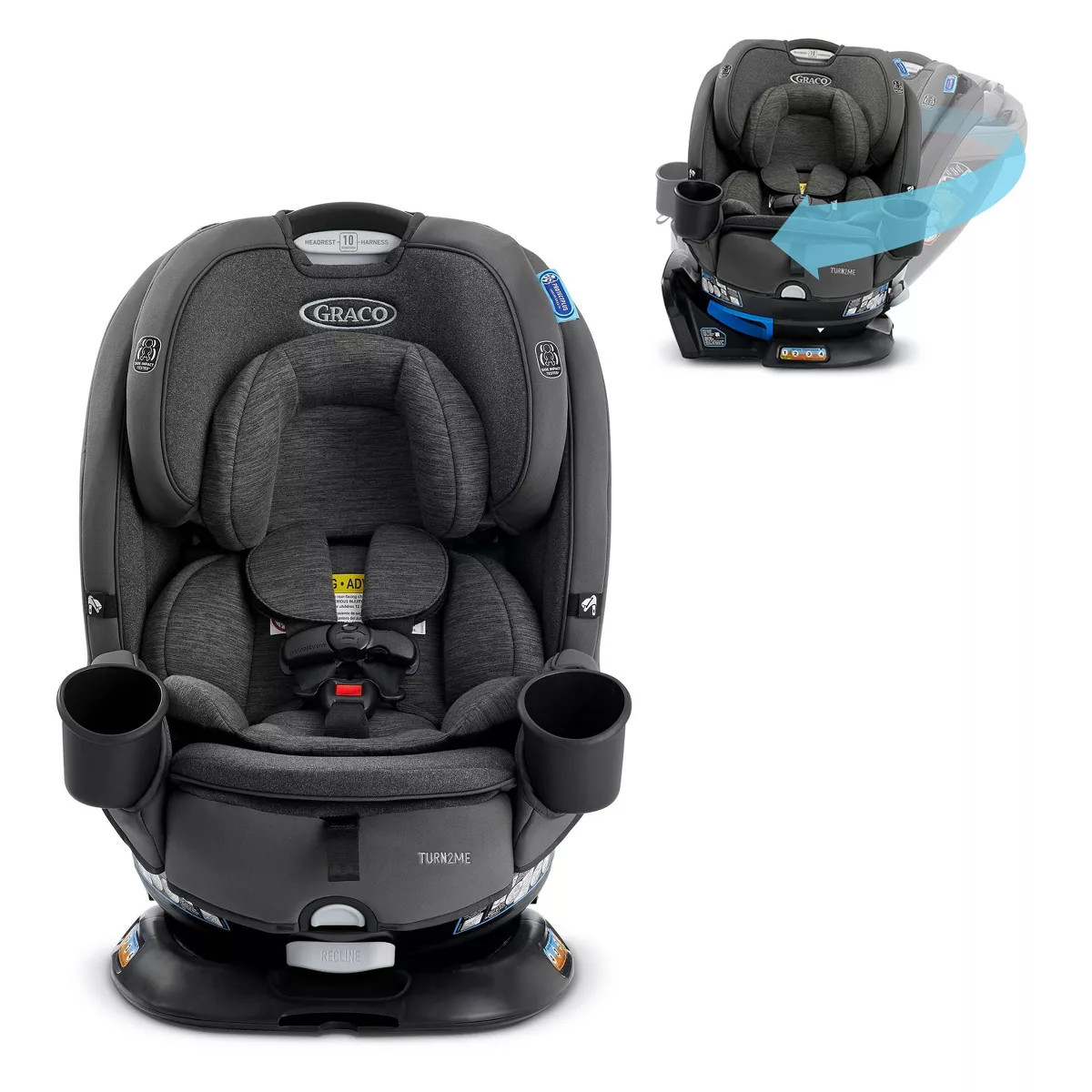 Graco Turn2Me 3-in-1 Rotating Convertible Car Seat - Manchester | Target