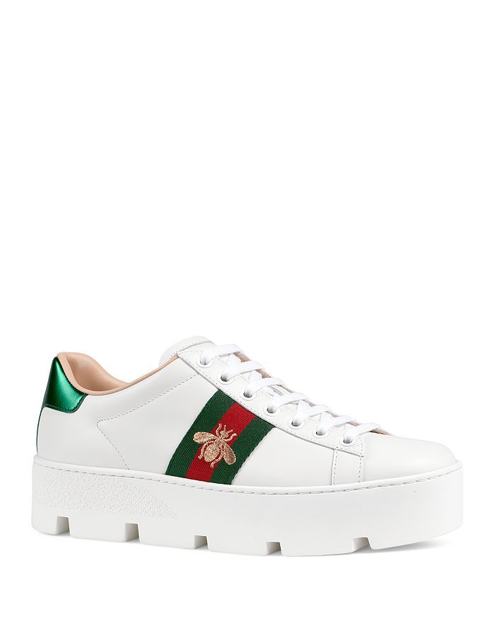 Women's Ace Embroidered Platform Sneakers | Bloomingdale's (US)