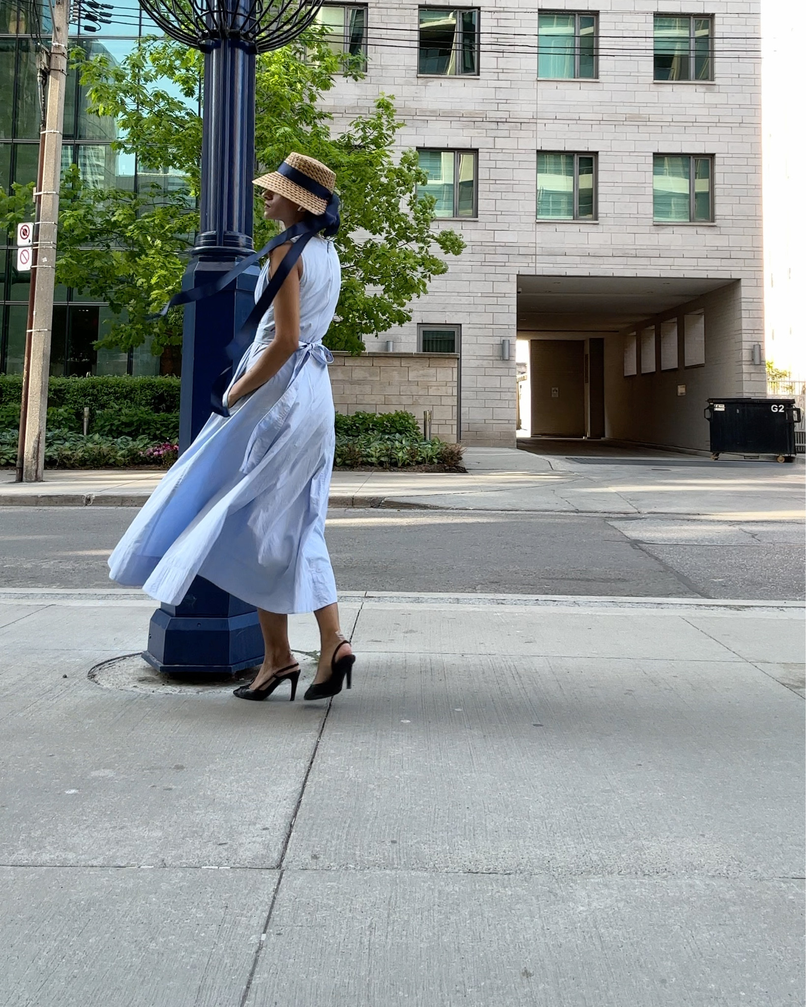 Blue midi dress and hat for the perfect summer outfit 

#LTKSeasonal #LTKWorkwear #LTKStyleTip