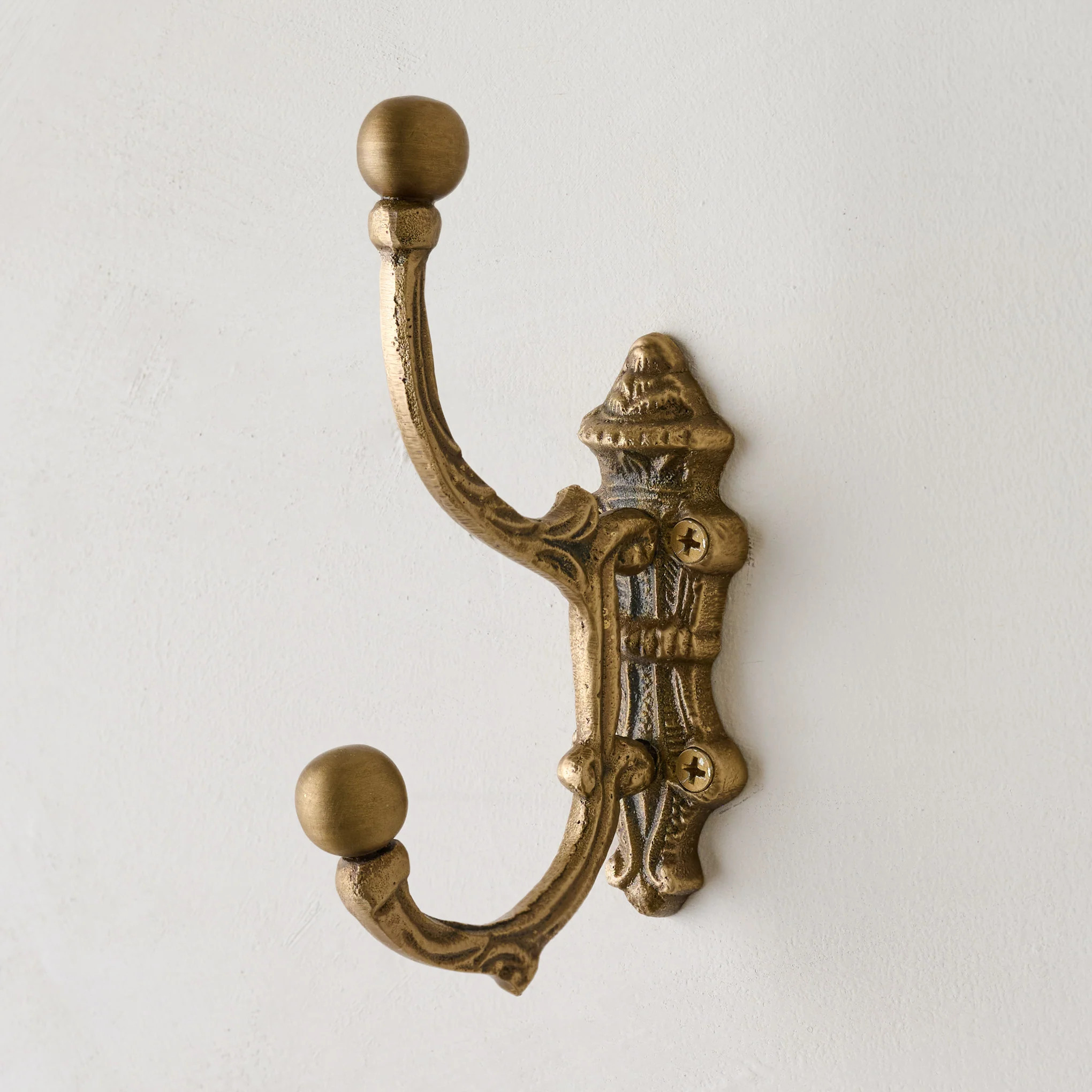 Chloe Solid Brass Wall Hook | Magnolia