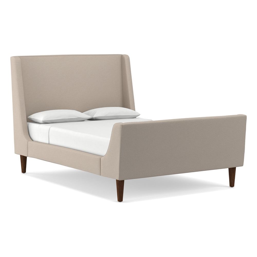 Upholstered Sleigh Bed | West Elm (US)