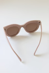 ANEA HILL Duchess Sunglasses: Pink Nude sunglasses | ANEA HILL | ANEA HILL