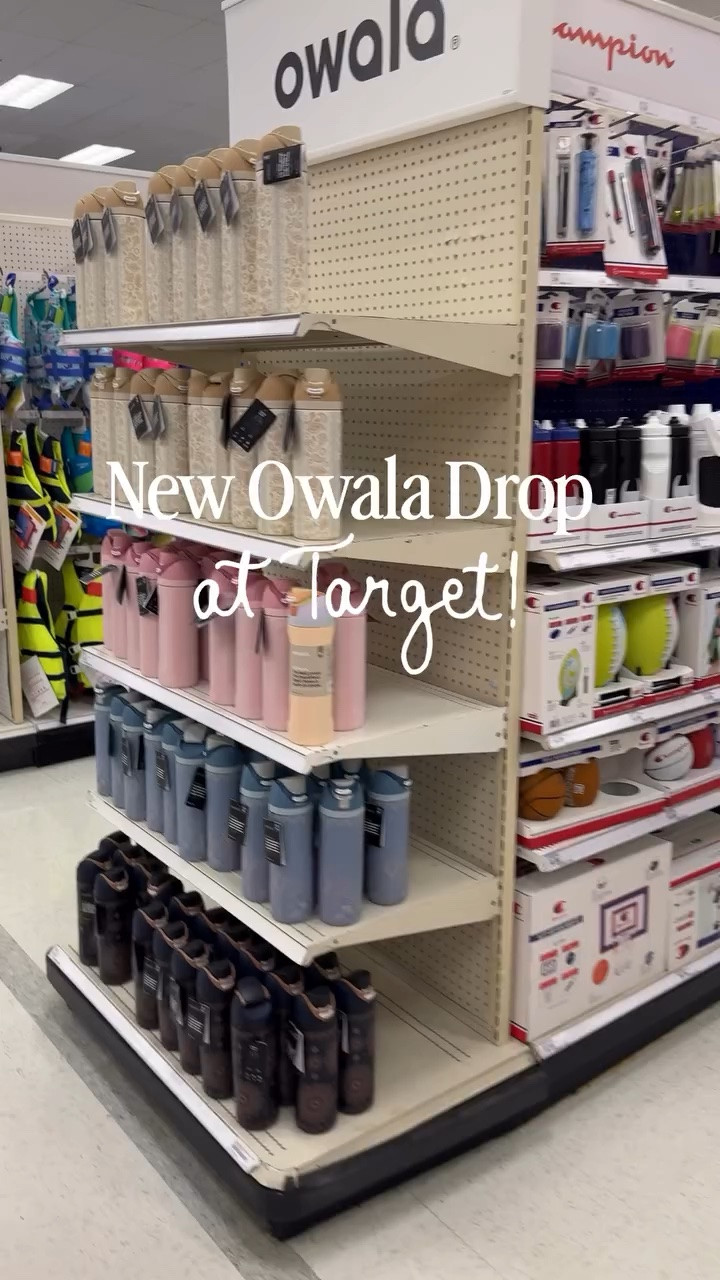 I couldn’t find the cow print one but I did find the rest of the new @owala drop at Target! 🤩 Follow + comment “SHOP” for a link! (make sure you’re following to receive it) ✨ & if you love Target finds and gift ideas, follow along for more! 

#Targetcreator #targetfinds  #targetstyle
