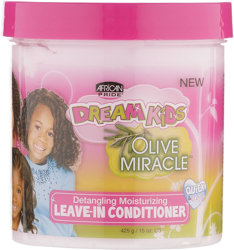 African Pride Dream Kids Olive Miracle Detangling Moisturizing Leave-In Conditioner - Contains Ol... | Amazon (US)
