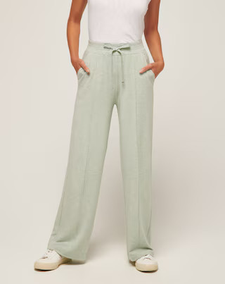 CONNECTING FLIGHT CLOUD TERRY WIDE LEG PANT | TravisMathew