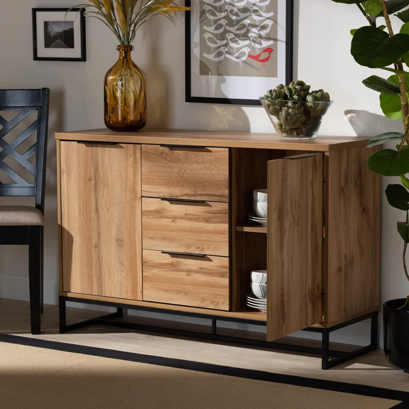 Fessler 47.24'' Wide 3 Drawer Sideboard | Wayfair North America