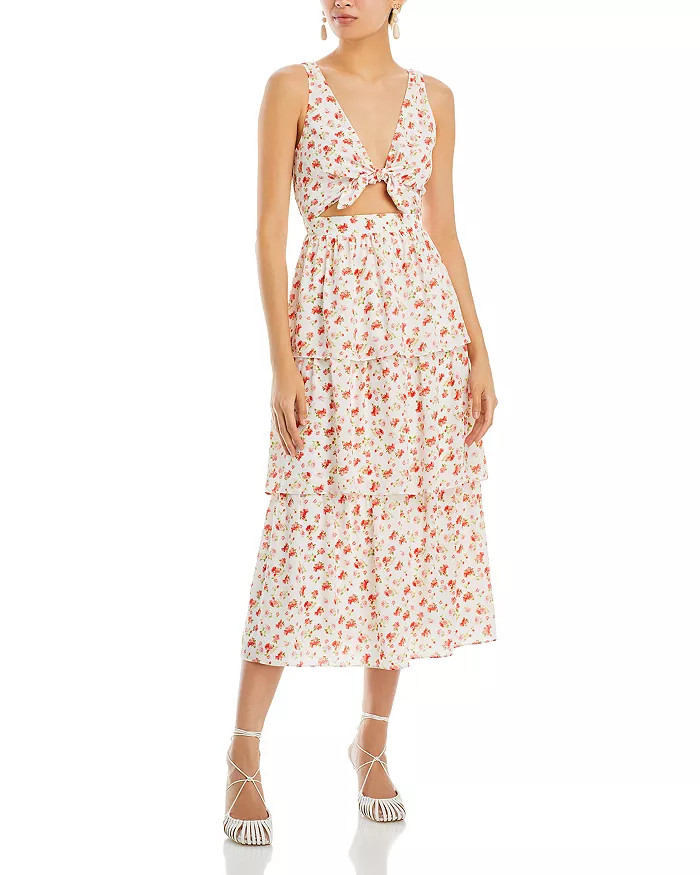 Jaci Tiered Midi Dress | Bloomingdale's (US)