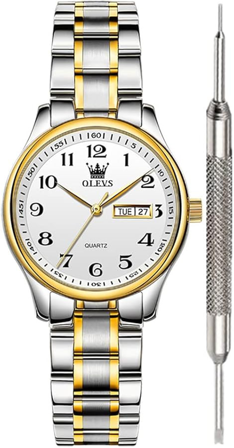 OLEVS Mens Watch Waterproof Inexpensive Analog Quartz Wrist Watches for Men Classic Calendar Watc... | Amazon (CA)