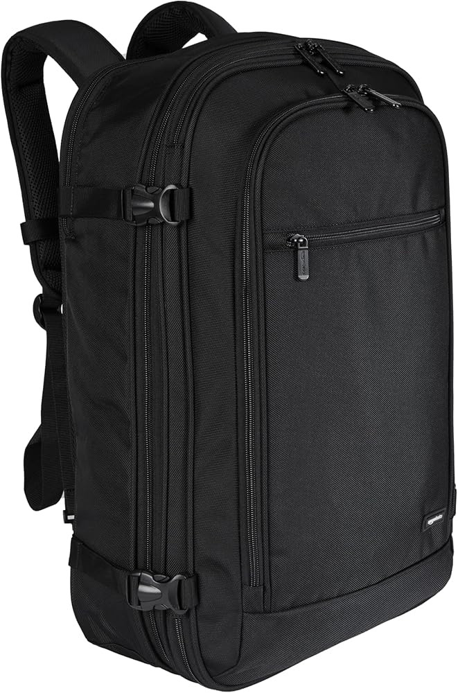 Amazon Basics Travel Backpack Carry On Flight Approved, Lightweight, Expandable, Dual Use as Back... | Amazon (US)