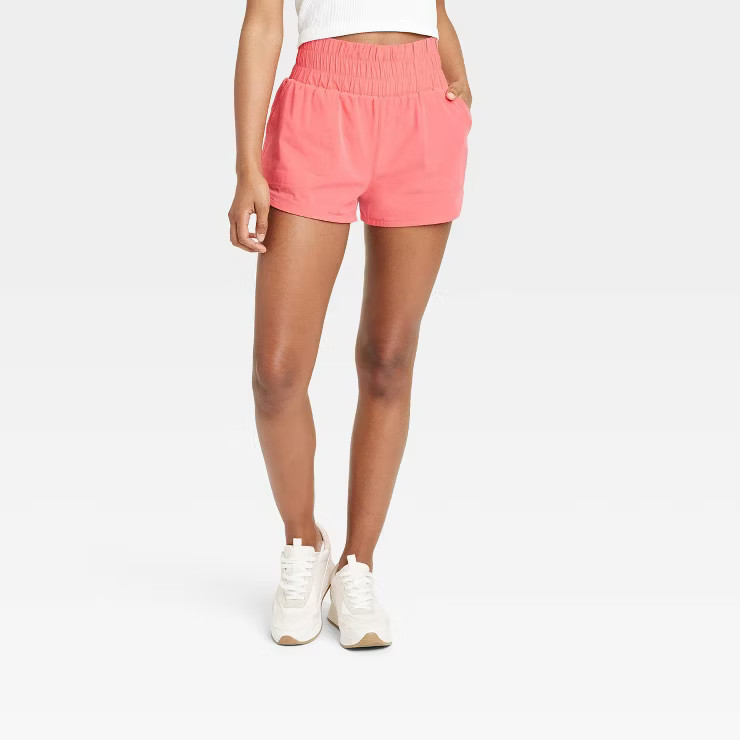 Women's High-Rise Woven Shorts 3.5" - JoyLab™ | Target