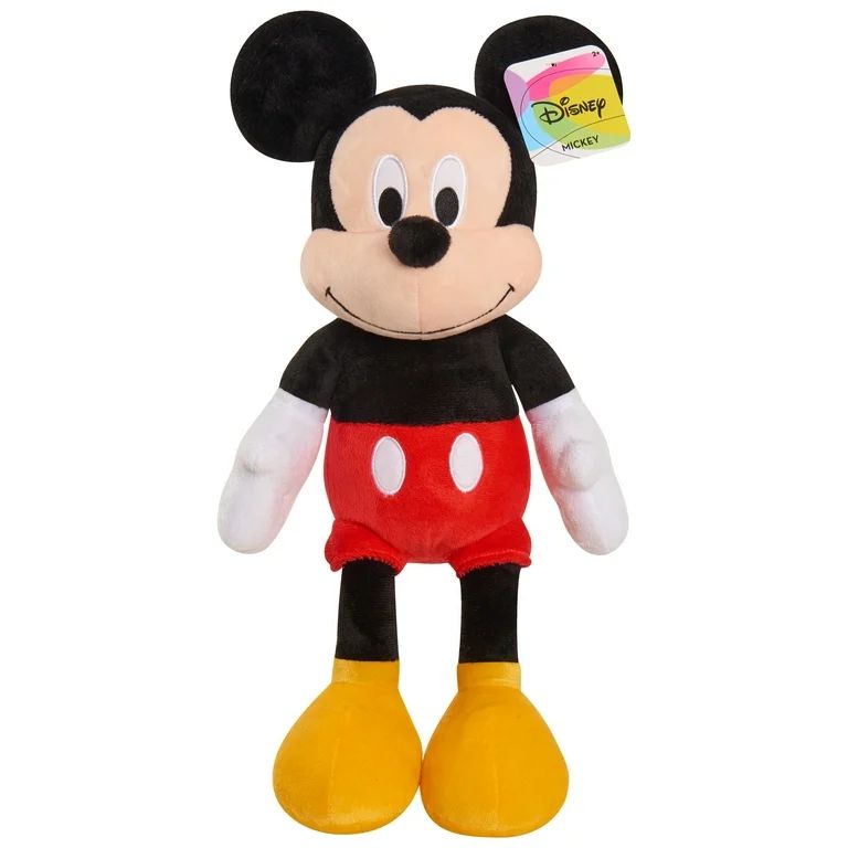 Disney Mickey Mouse 19-inch Plush Stuffed Animal, Kids Toys for Ages 2 up - Walmart.com | Walmart (US)