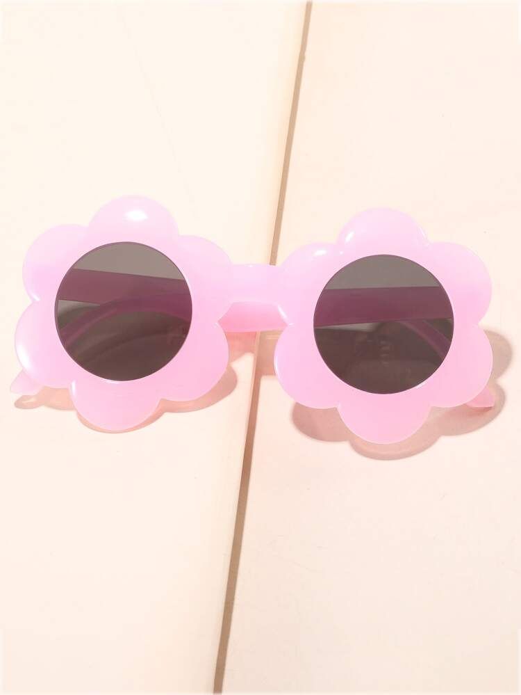 Toddler Girls Flower Decor Fashion Glasses | SHEIN