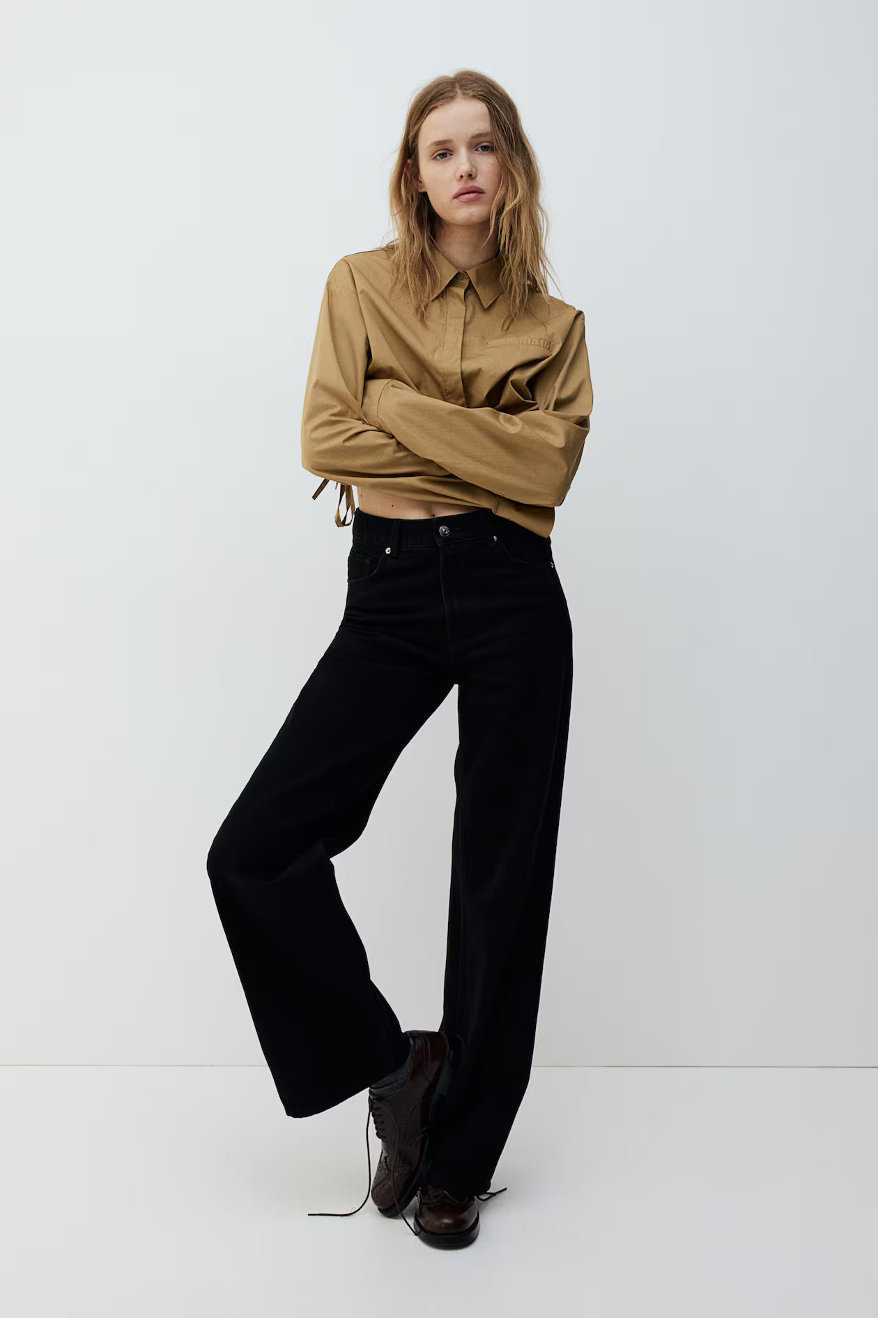 Wide High Jeans | H&M (US + CA)