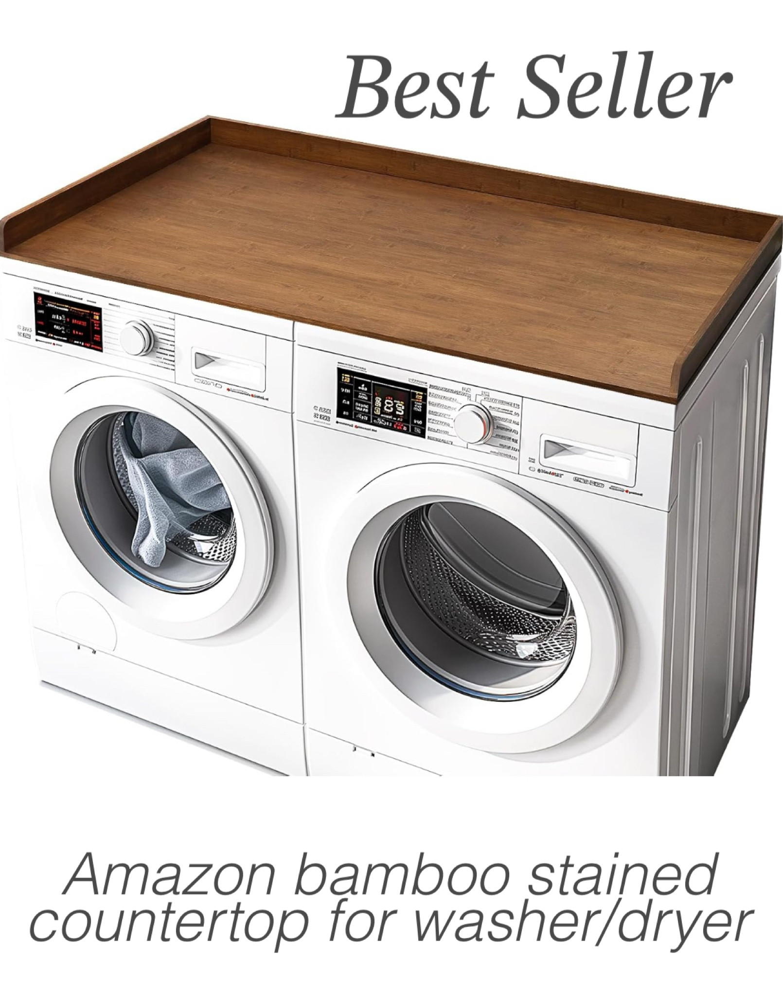 Loving this Amazon best seller right now!! A countertop for your washer and dryer 🤍

#LTKHome