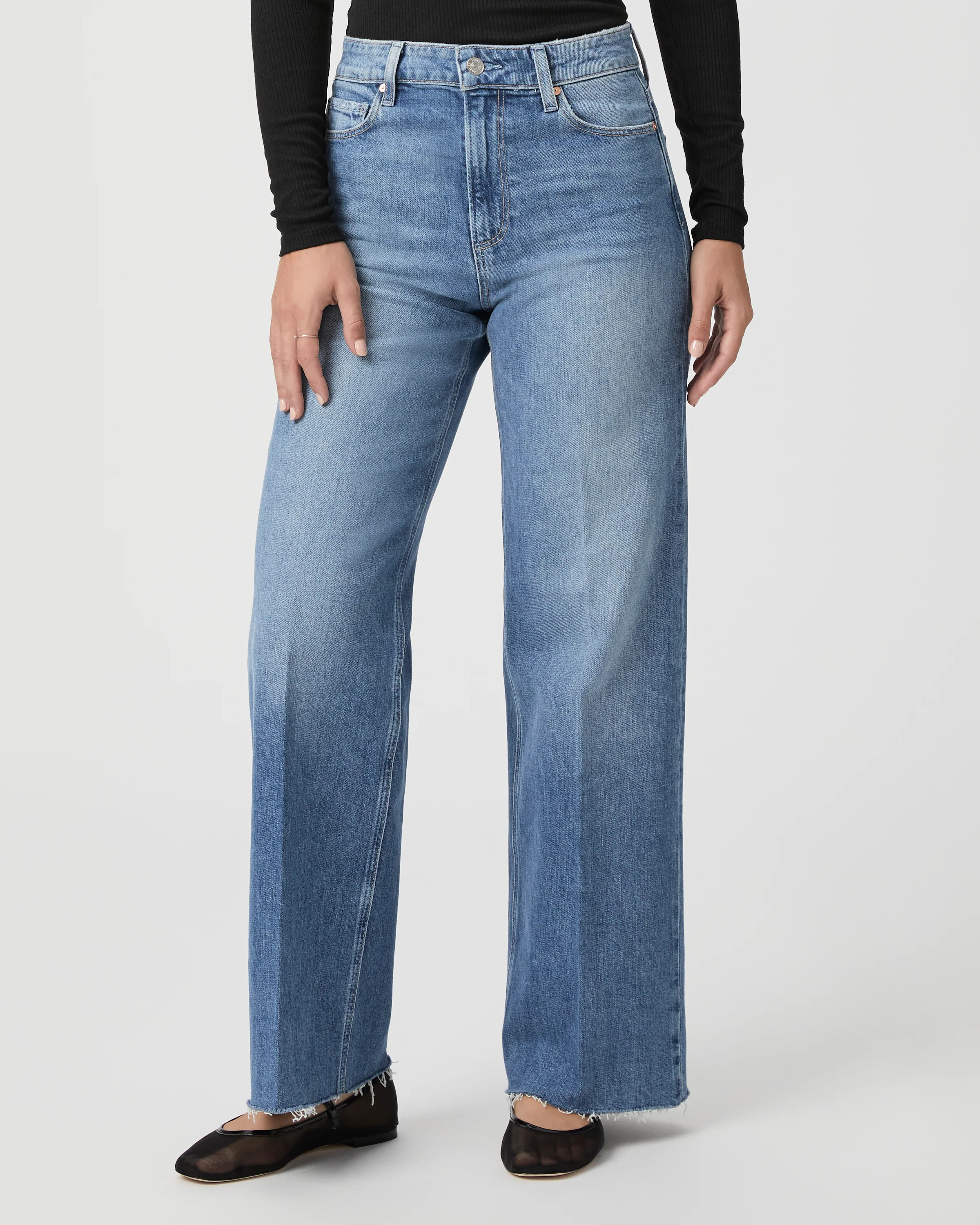 Anessa 31" Wide Leg Jean | Paige