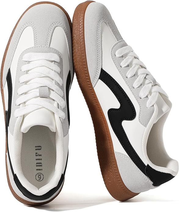 IDIFU Womens Fashion Sneakers Comfortable Cute Casual Tennis Shoes Non Slip Memory Foam Lightweig... | Amazon (US)