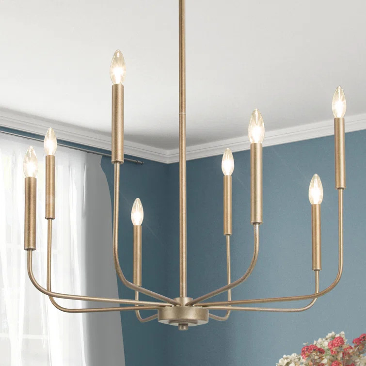 Lafferty 8 - Light Candle Style Chandelier | Wayfair North America