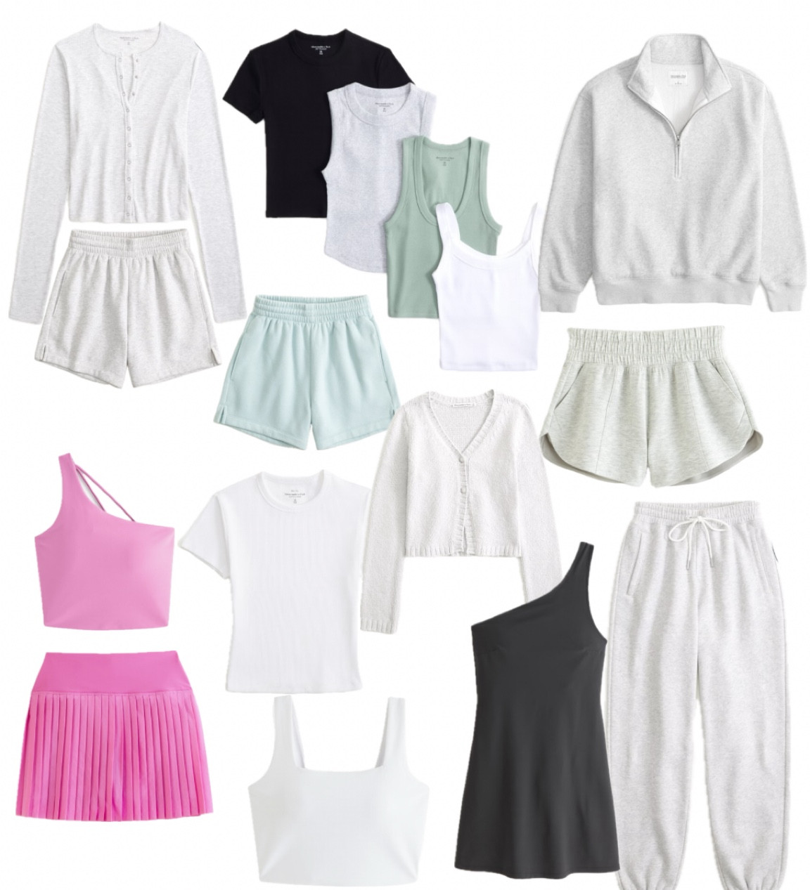 Abercrombie & fitch workout and lounge 🤍

#LTKfitness #LTKfindsunder50 #LTKsalealert