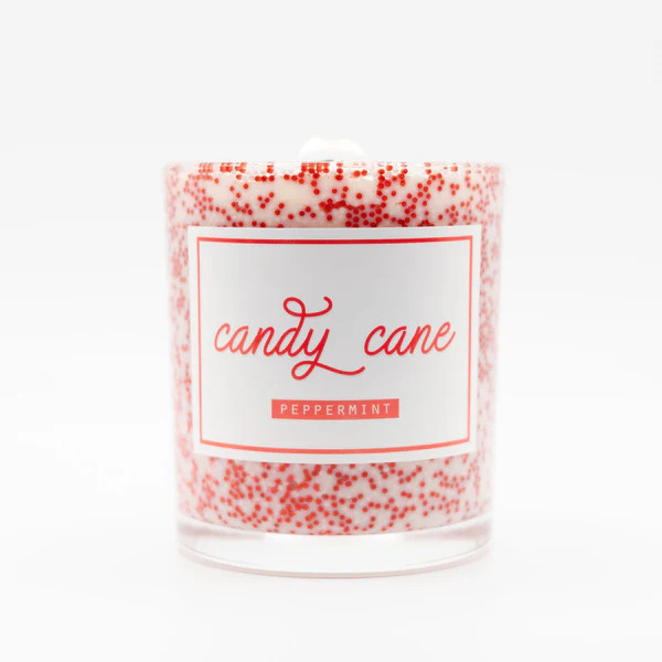 Candy Cane Candle | Continue Good