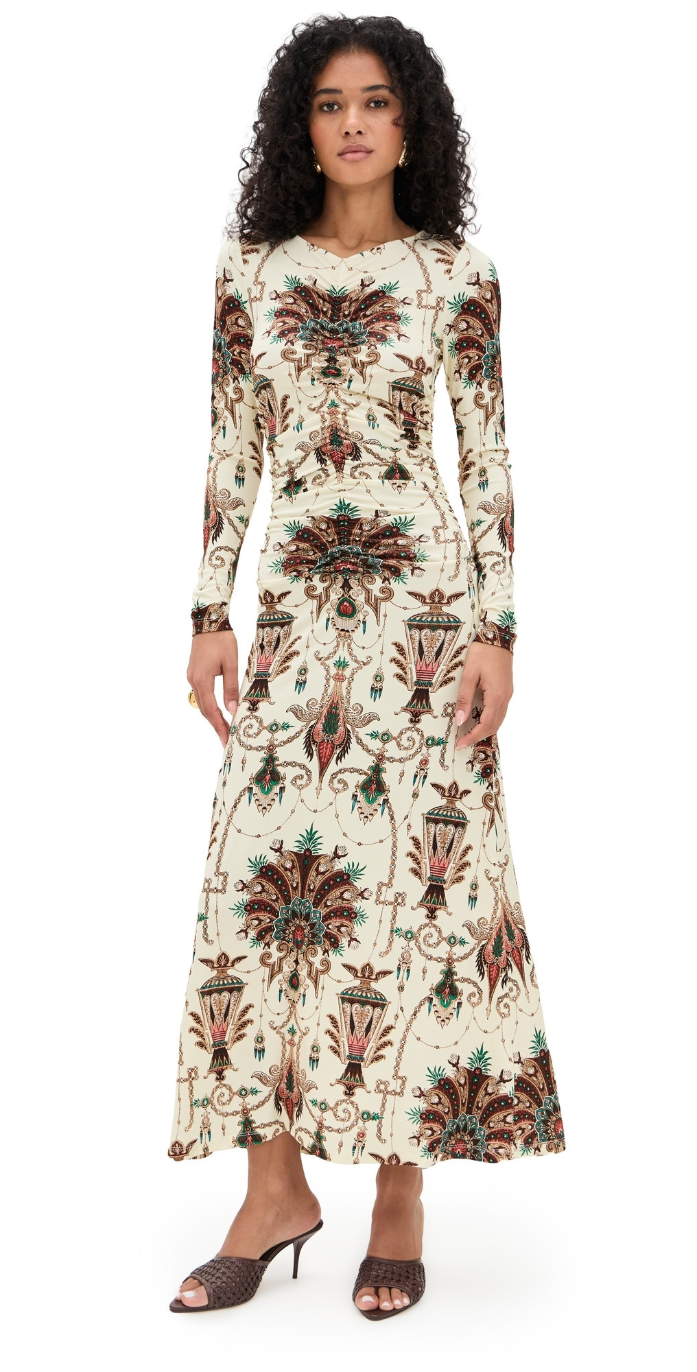 Cara Cara Maisy Dress Bejeweled Ivory M | Shopbop