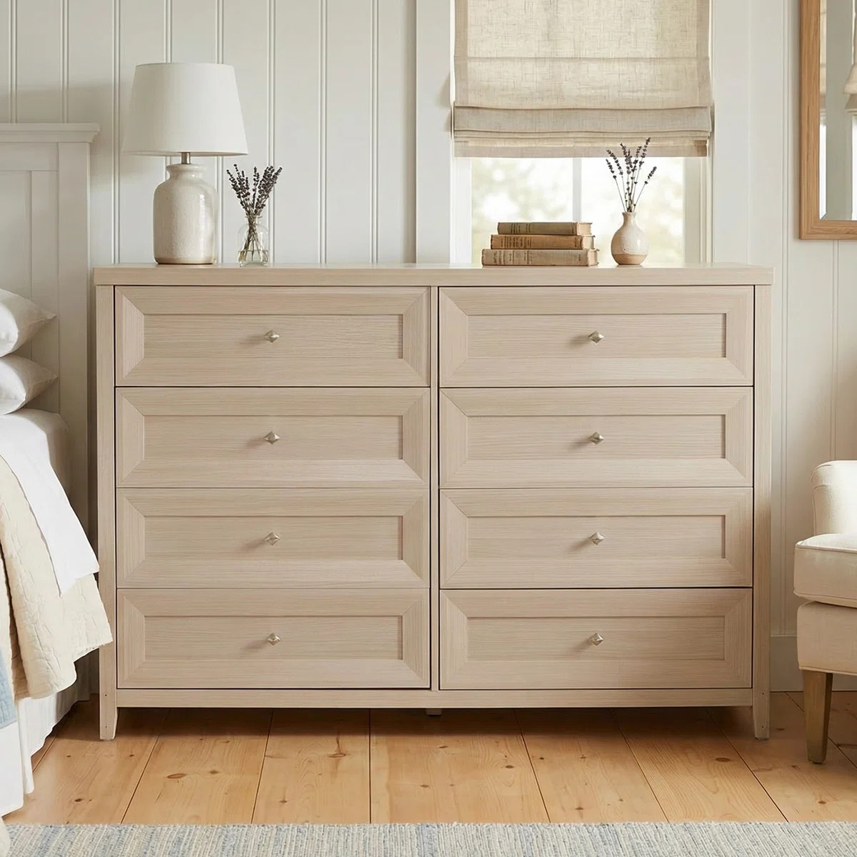 Cleckheat 58'' W 8-Drawer Dresser | Wayfair North America