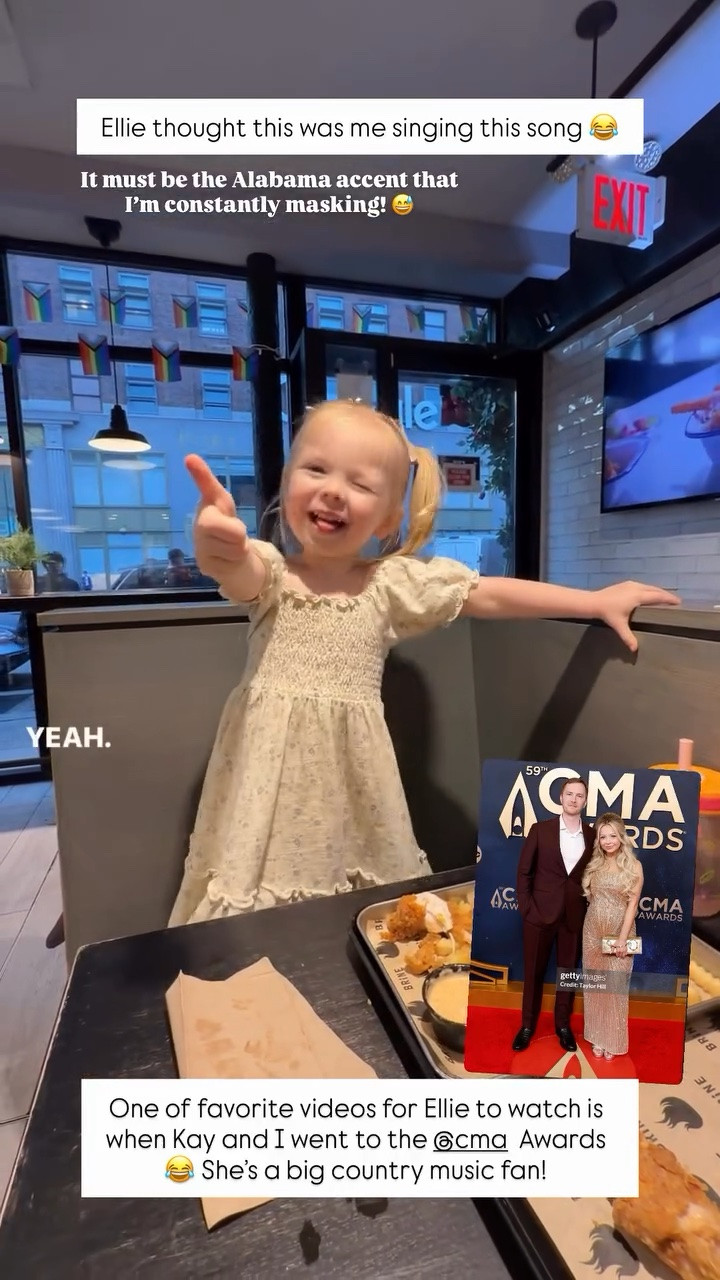 Ellie thought this was Tay singing this song 😂 One of our favorite videos for Ellie to watch is when Tay and I went to the CMA Awards 😂 She’s a big country music fan!  It must be the Alabama accent that I’m constantly masking! 😅 

Her dress is linked! @Rylee & Cru

#LTKKids #LTKootd #LTKmomlife