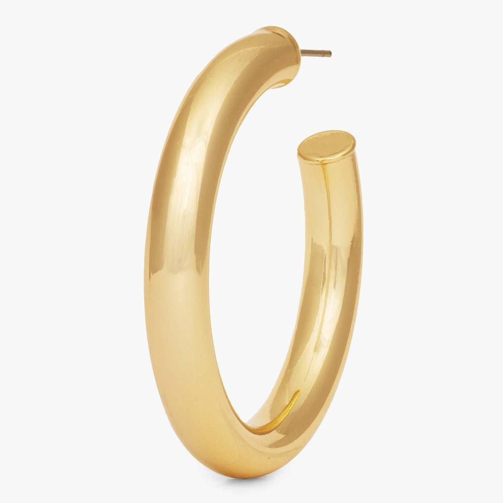 Large Hollow Hoop | Studs