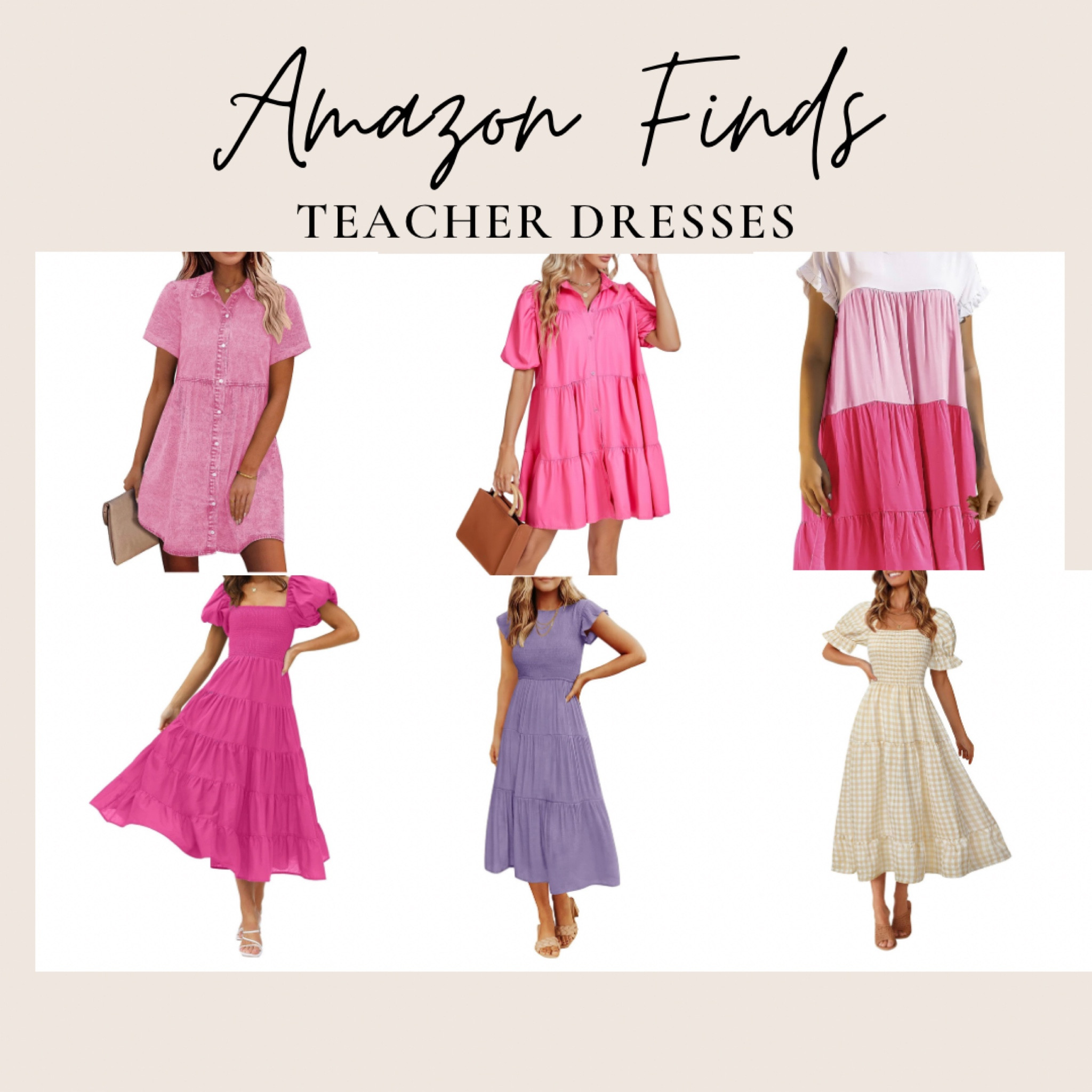 Amazon Teacher Dresses 💓✏️