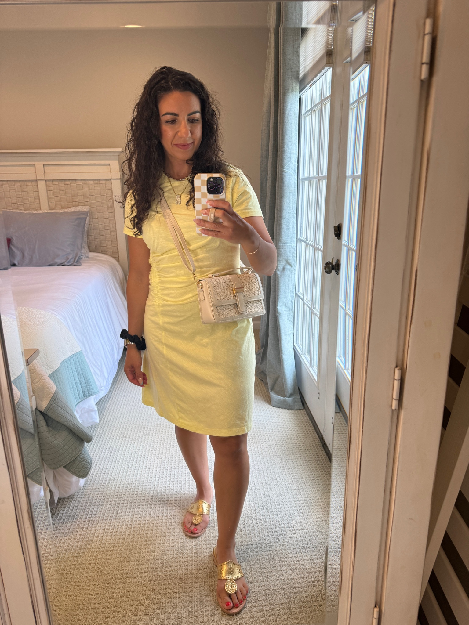 Flattering yellow tee dress from target! I have a small. target dress, yellow dress 

#LTKSeasonal #LTKStyleTip #LTKFindsUnder50