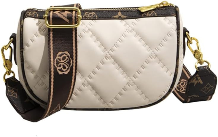 LuckSeed Small Crossbody Bags Purses Cylinder Shoulder Bag for Women Ladies Leather Handbags | Amazon (US)