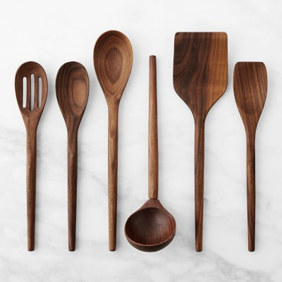 Walnut Essential Utensils, Set of 6 | Williams-Sonoma