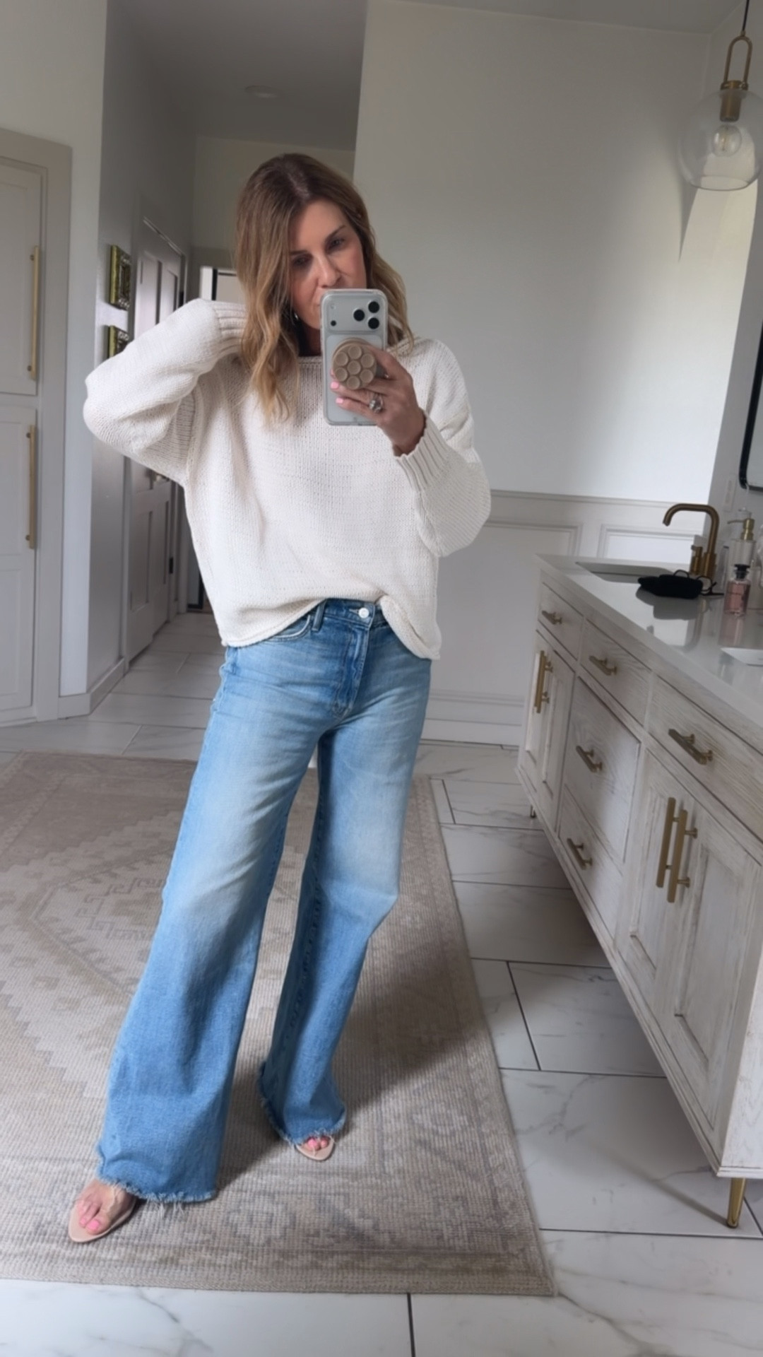 Cute Target sweater. I’m in a size mediumm Mother hustler

#LTKOver40