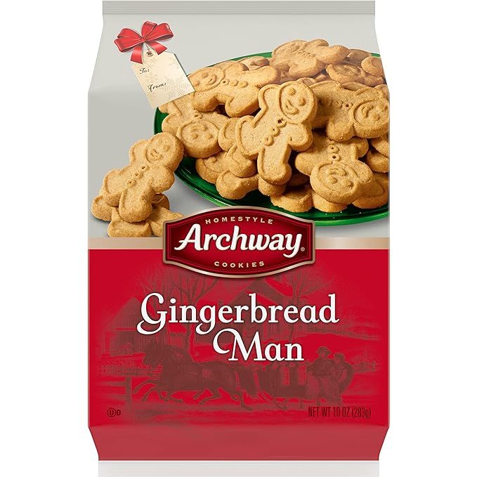 Archway Gingerbread Man Cookies, 10 Oz | Amazon (US)