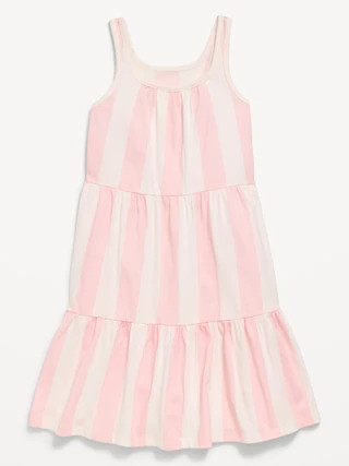 Printed Sleeveless Fit and Flare Dress for Girls | Old Navy (CA)