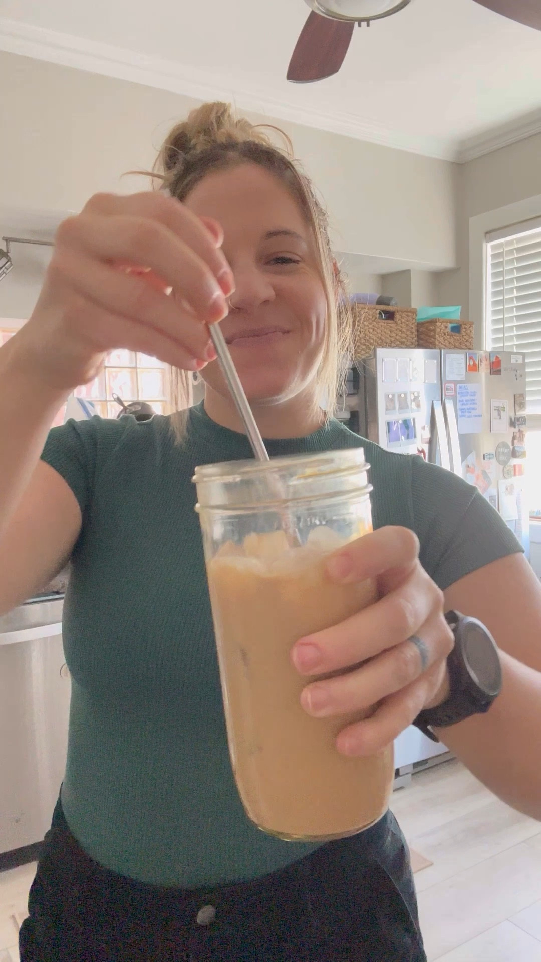 7 brew blondie / my take on homemade sugar free latte and loving  coffee at home!