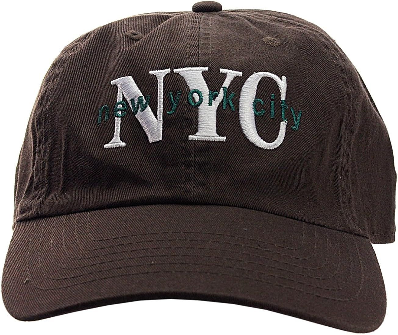 NYFASHION101 Unisex NYC New York City Embroidered Adjustable Low Profile Cap | Amazon (US)