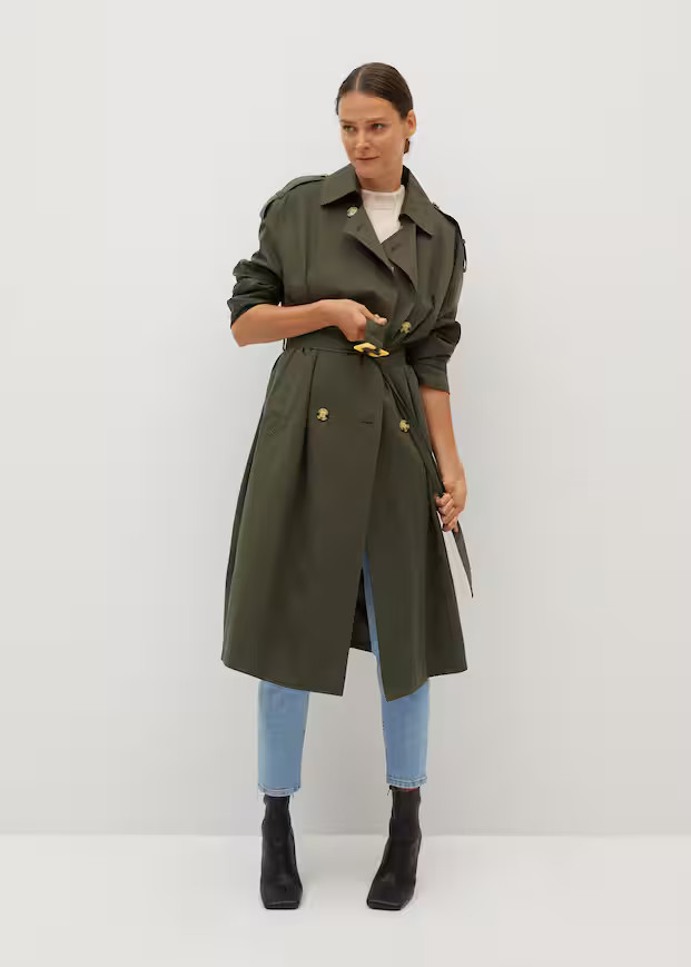 Classic belted trench | MANGO (US)