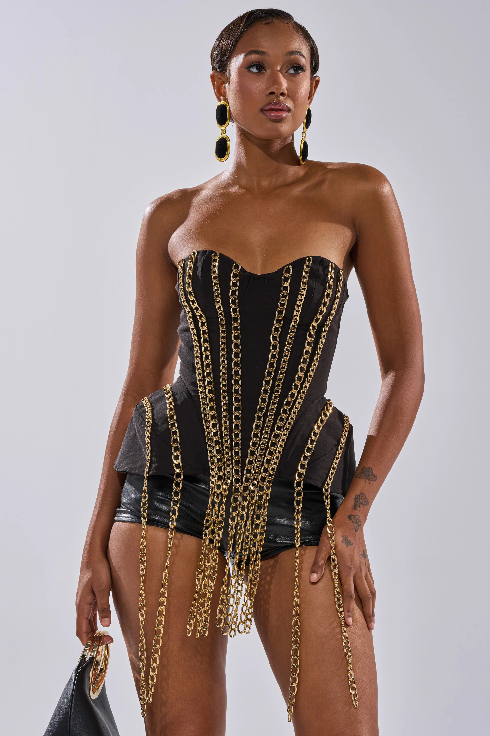 CHAINED DOWN CORSET | AKIRA