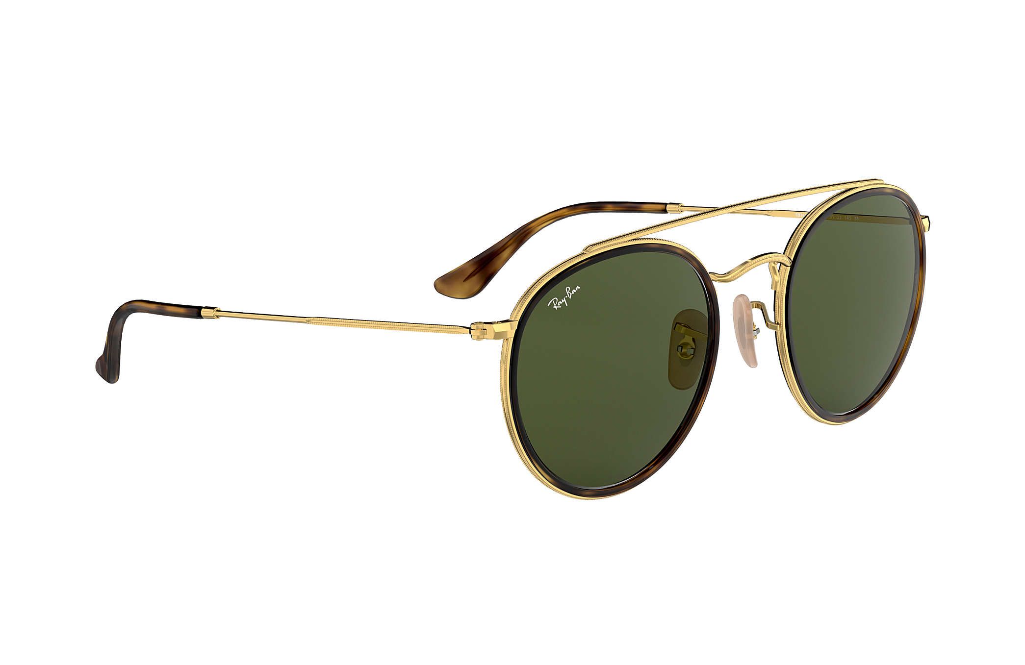 Check out the Round Double Bridge at ray-ban.com | Ray-Ban (US)