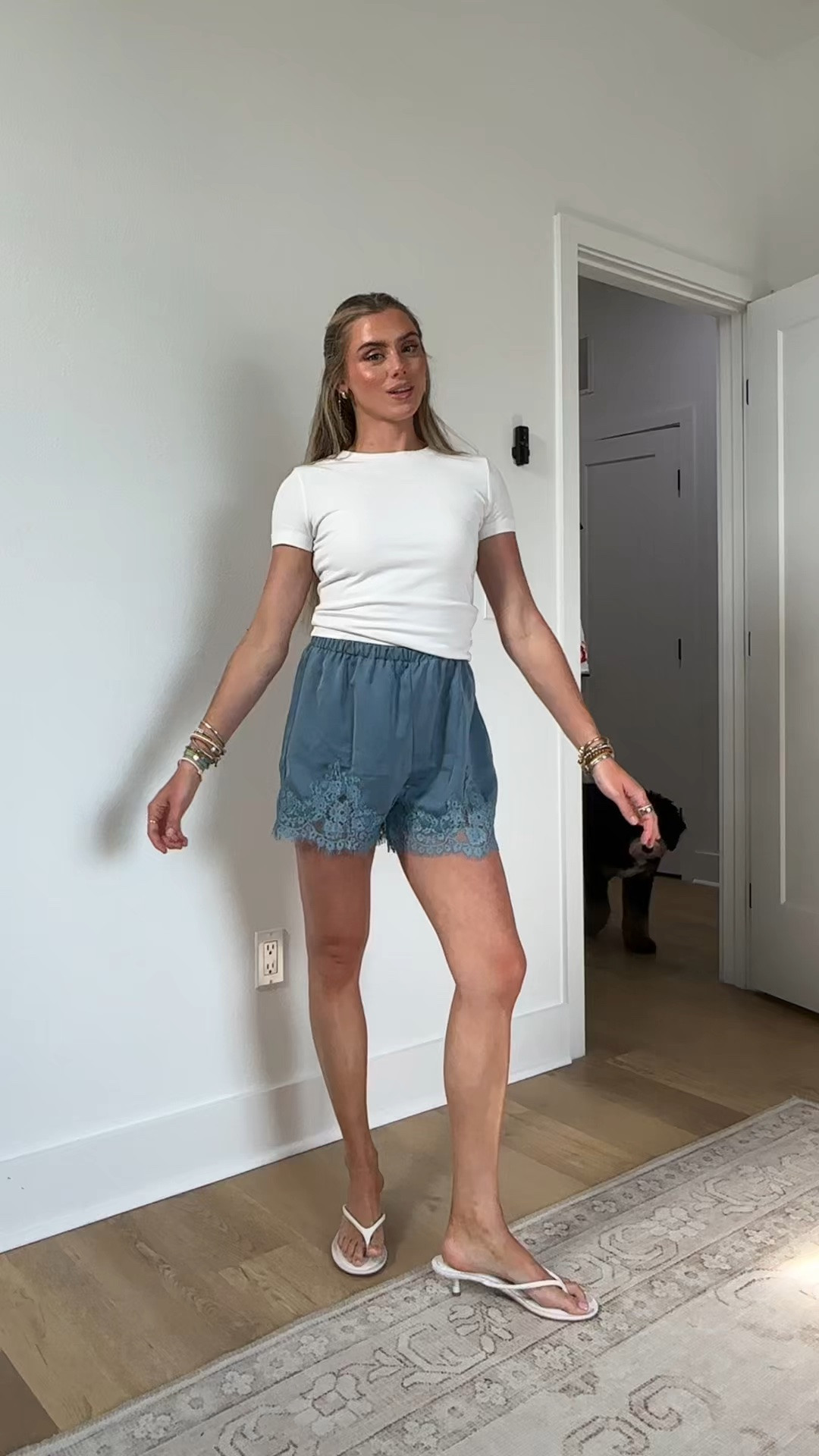 Amazon Lace Trim Satin Shorts for Women Half Slips Pajamas Lingerie Micro Shorts Elastic Waist Silk Lace Short Loungewear

#LTKootd #LTKSeasonal #LTKSaleAlert